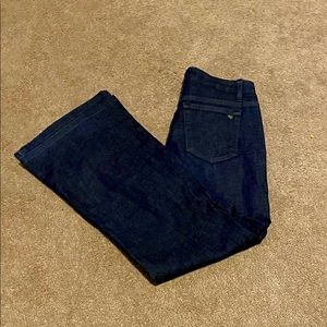 Joes Jeans Wide Leg Muse Dark Wash Sz 28